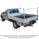 Corner Mounted Rear Ladder Rack